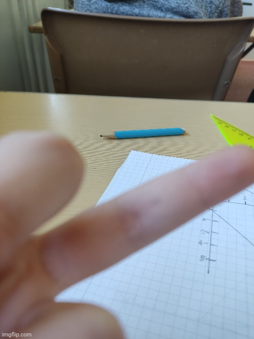 My middle finger | made w/ Imgflip meme maker