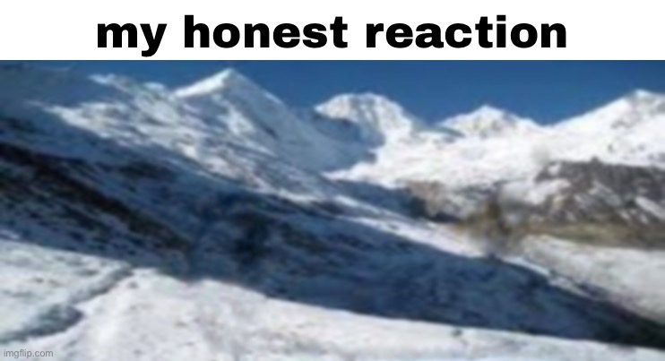 my honest reaction | made w/ Imgflip meme maker