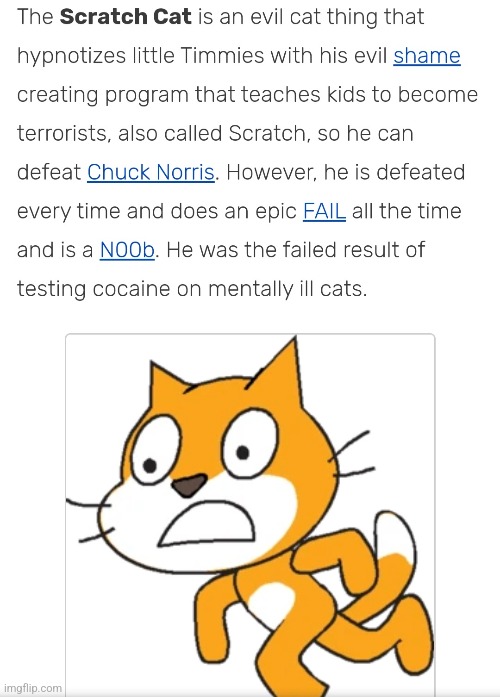 Also its scratch - Imgflip