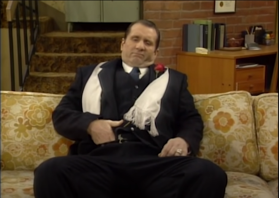 High Quality Al Bundy GodFather you only come to me Blank Meme Template