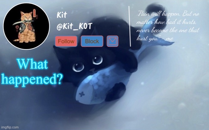 .... | What happened? | made w/ Imgflip meme maker