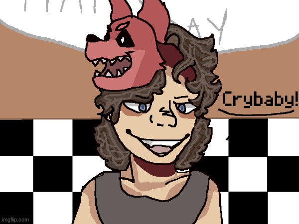 Look what I drew! >:D | image tagged in art,fnaf | made w/ Imgflip meme maker