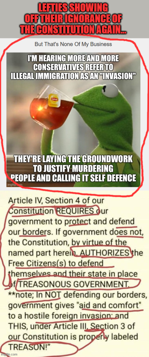 Libs showing off their ignorance of the Constitution... Again... | LEFTIES SHOWING OFF THEIR IGNORANCE OF THE CONSTITUTION AGAIN... | image tagged in liberal,ignorance,the constitution | made w/ Imgflip meme maker