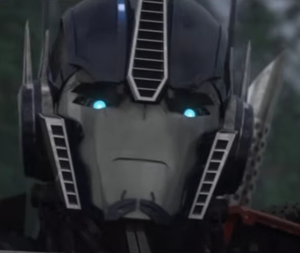 Optimus Prime Disapproving Stare Blank Meme Template