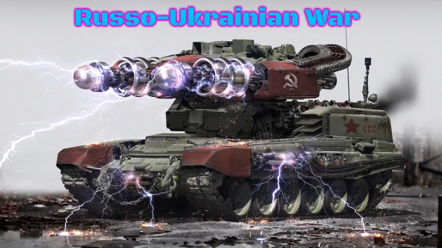 Slavic Tesla Tank | Russo-Ukrainian War | image tagged in slavic tesla tank,russo-ukrainian war,slavic | made w/ Imgflip meme maker