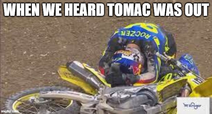 TOMAC | WHEN WE HEARD TOMAC WAS OUT | image tagged in memes | made w/ Imgflip meme maker