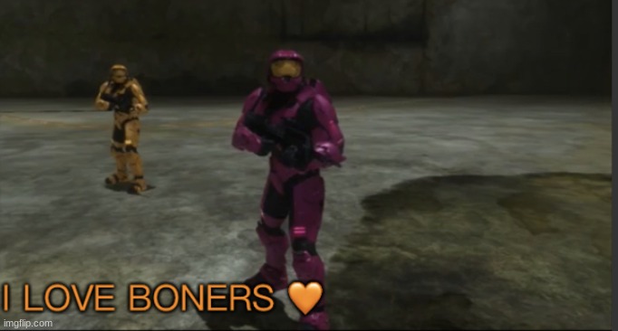 Grif: I love boners | image tagged in grif i love boners | made w/ Imgflip meme maker