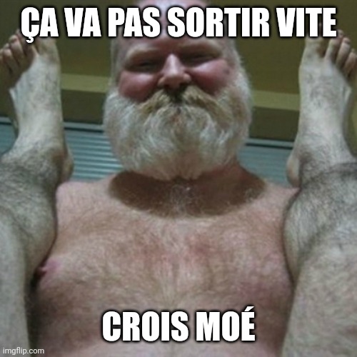 good morning son | ÇA VA PAS SORTIR VITE; CROIS MOÉ | image tagged in good morning son | made w/ Imgflip meme maker