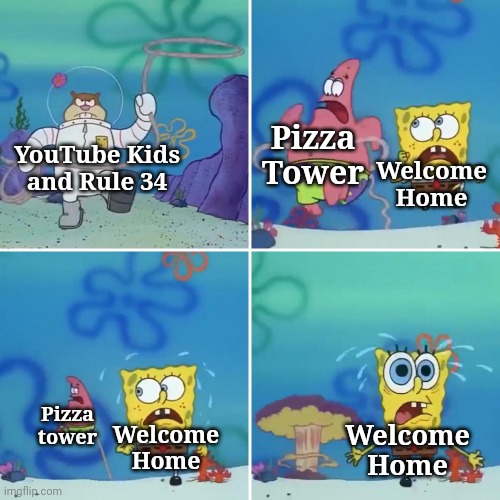 welcome home meme