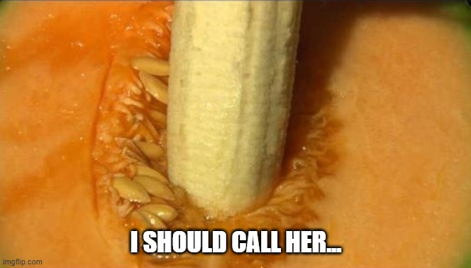 Call Her | I SHOULD CALL HER... | image tagged in sex jokes | made w/ Imgflip meme maker