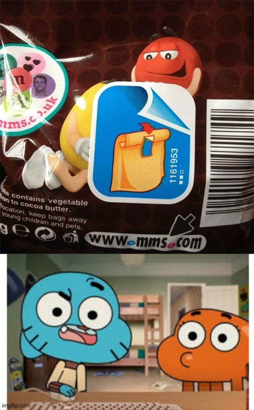 why... Just why... | image tagged in wth gumball,wth,funny,you had one job | made w/ Imgflip meme maker