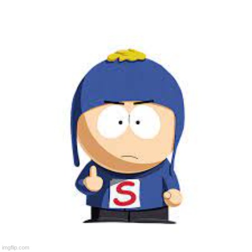 SUPER CRAIG | image tagged in south park craig | made w/ Imgflip meme maker