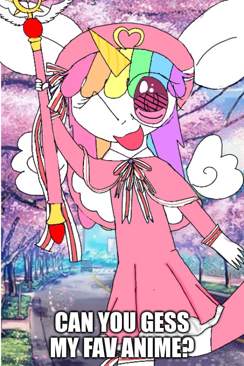 before u think the backround is so amazing and im so talented.... I found it on google lol | CAN YOU GESS MY FAV ANIME? | image tagged in drawing | made w/ Imgflip meme maker