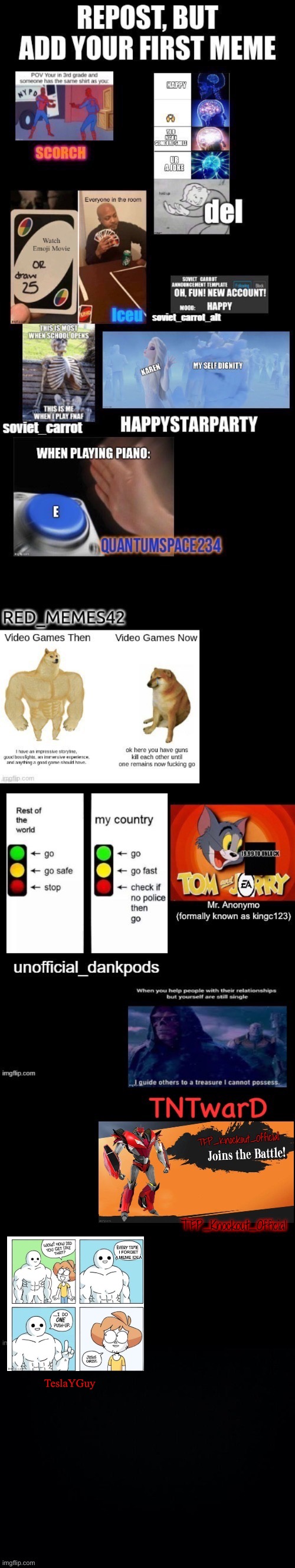 I guess I kept forgetting meme ideas or something | TeslaYGuy | made w/ Imgflip meme maker