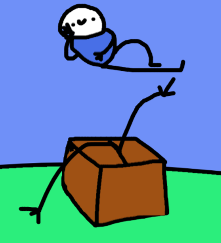 High Quality Box being crushed by dave. Blank Meme Template