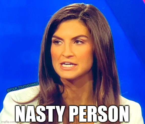 CNN gonna CNN | @FOUR_TOUCHDOWNS; NASTY PERSON | image tagged in cnn,trump | made w/ Imgflip meme maker