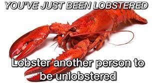 You've just been lobstered Blank Meme Template