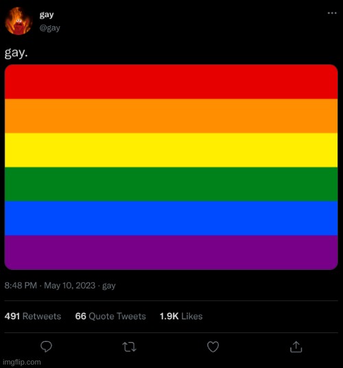 gay. | image tagged in gay | made w/ Imgflip meme maker