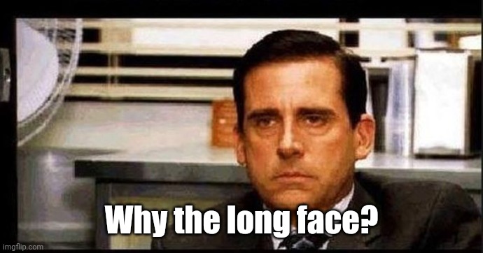 really steve carrel | Why the long face? | image tagged in really steve carrel | made w/ Imgflip meme maker