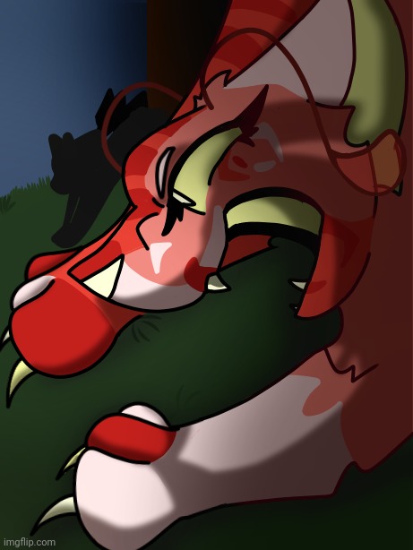 Finished Ivy Redraw | image tagged in oc- ivy | made w/ Imgflip meme maker