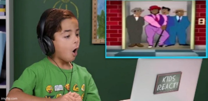 Kids react | image tagged in shitpost,axel in haram,no horny,oh wow are you actually reading these tags | made w/ Imgflip meme maker