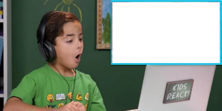 Kids React to blank Blank Meme Template