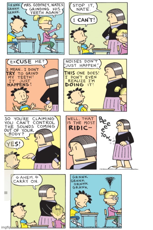 HA! You Fool! I CAN CONTROL MINE! | image tagged in big nate | made w/ Imgflip meme maker