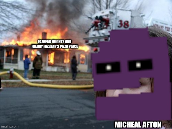 Micheal Afton | FAZBEAR FRIGHTS AND FREDDY FAZBEAR'S PIZZA PLACE; MICHEAL AFTON | image tagged in fnaf | made w/ Imgflip meme maker