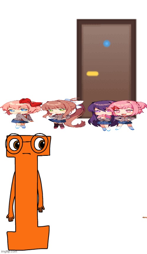 DOKIS DESTROY HIM | image tagged in letter i open door like a good | made w/ Imgflip meme maker