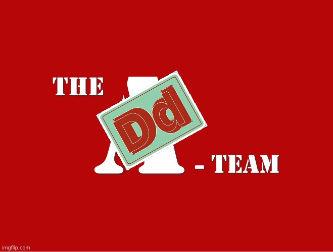 The Double D team | image tagged in logo | made w/ Imgflip meme maker