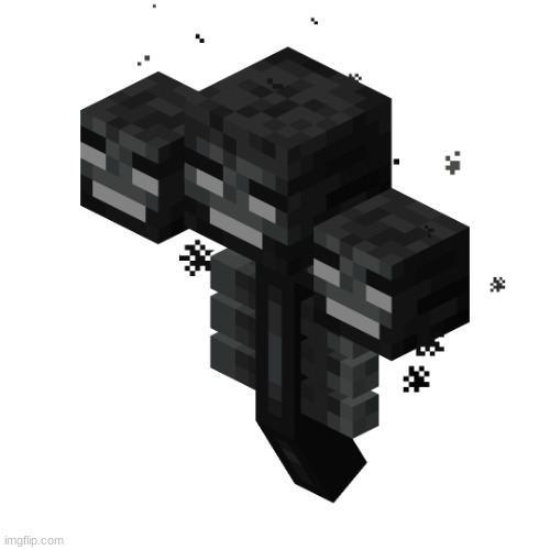 Minecraft wither | image tagged in minecraft wither | made w/ Imgflip meme maker