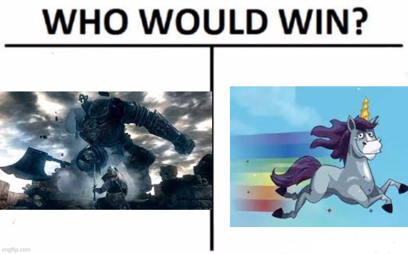 I'm putting my money on the horse | image tagged in memes,who would win | made w/ Imgflip meme maker