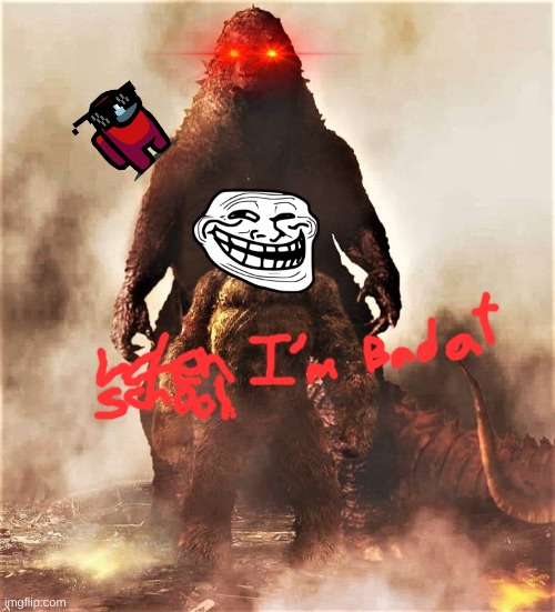 Godzilla vs Kong | image tagged in godzilla vs kong | made w/ Imgflip meme maker