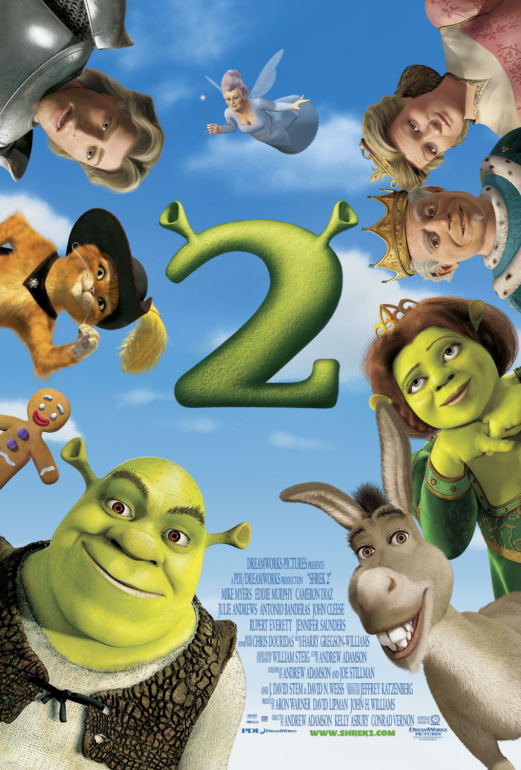 High Quality Shrek 2 Poster Blank Meme Template