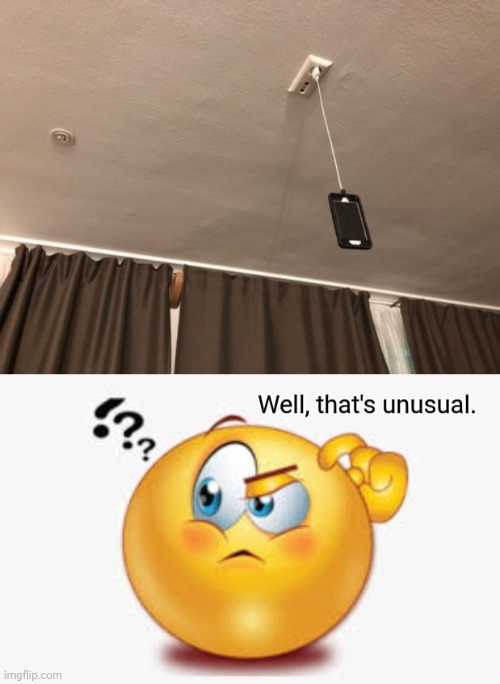 Aw, yes the ceiling | image tagged in well that's unusual,you had one job,memes,iphone,outlet,ceiling | made w/ Imgflip meme maker