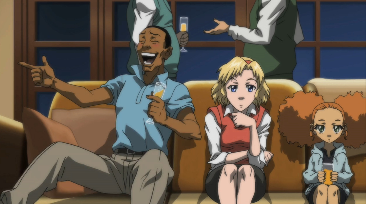 High Quality DuBois Family (The Boondocks) Blank Meme Template