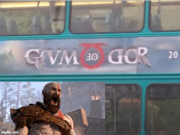 Kratos is Not Amused | image tagged in you had one job | made w/ Imgflip meme maker