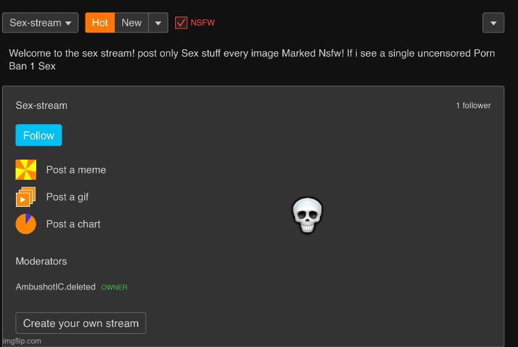 Bros a child and he’s making this stream | 💀 | made w/ Imgflip meme maker
