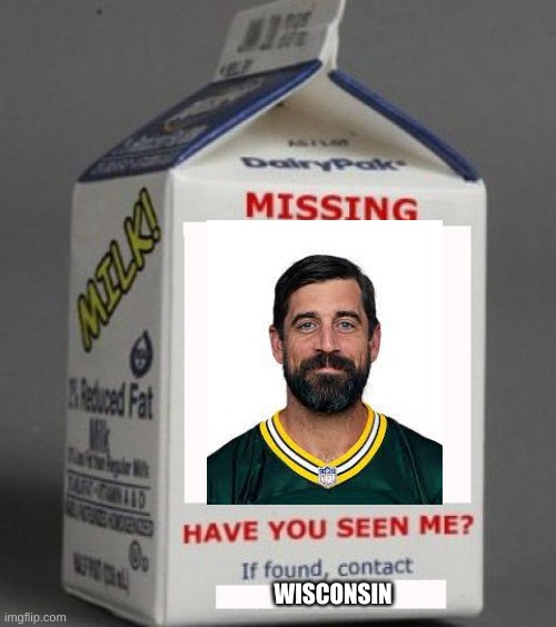 Milk carton | WISCONSIN | image tagged in milk carton | made w/ Imgflip meme maker