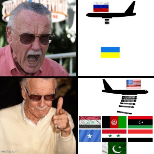 Stan Lee Drake | image tagged in stan lee drake,memes,new,war,ukraine,russia | made w/ Imgflip meme maker