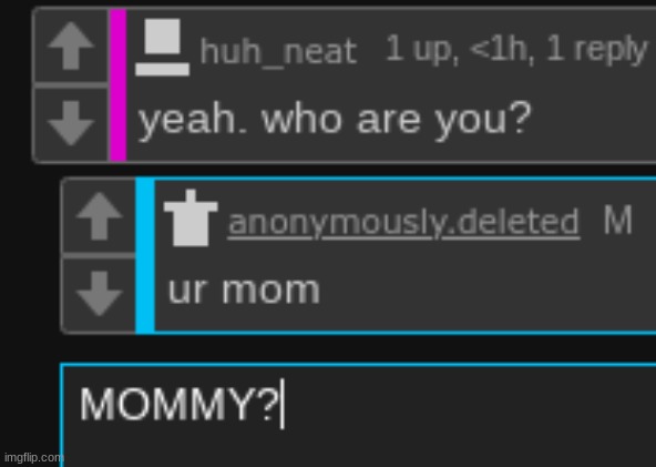 I actually almost threw up typing that | made w/ Imgflip meme maker