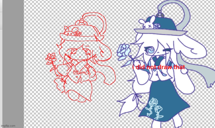 arttrade for sock. | made w/ Imgflip meme maker