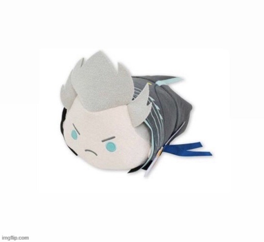 vergil plush | image tagged in vergil plush | made w/ Imgflip meme maker