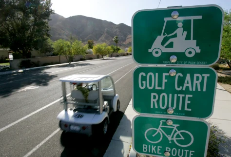 Golf Cart Route Blank Meme Template