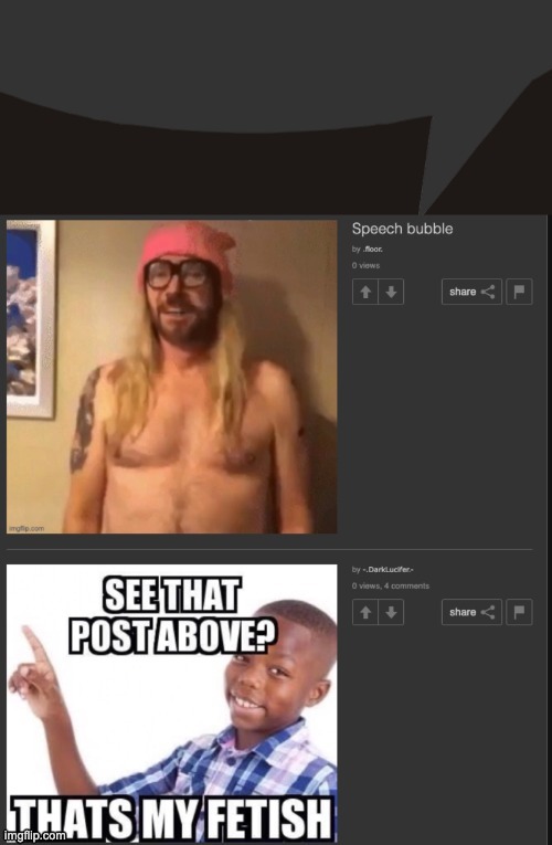 trickery | image tagged in fetish for liberals speech bubble | made w/ Imgflip meme maker