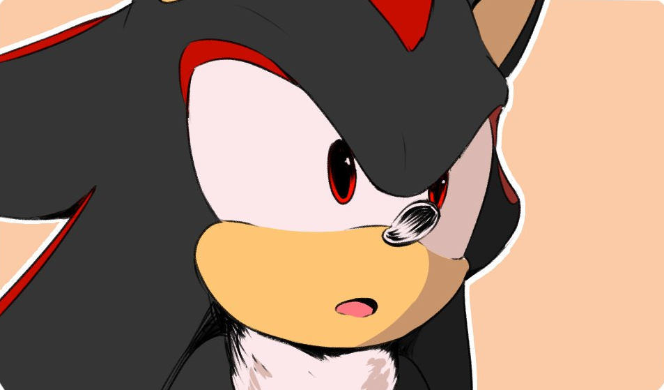 shadow gasp Blank Meme Template