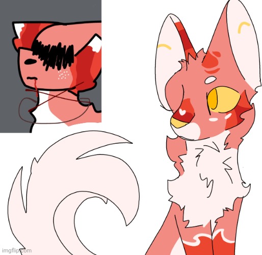 Hail redraw! (i love it oml--) | image tagged in oc- hail,father to ivy | made w/ Imgflip meme maker