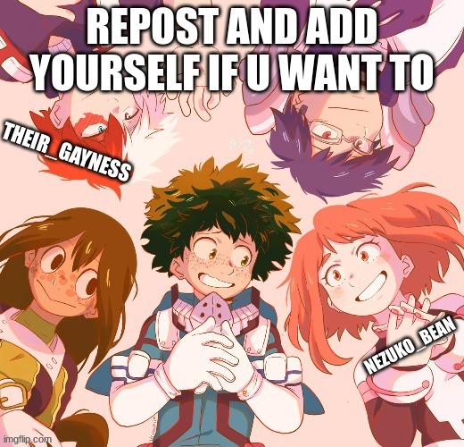 :D | THEIR_GAYNESS | image tagged in mha | made w/ Imgflip meme maker