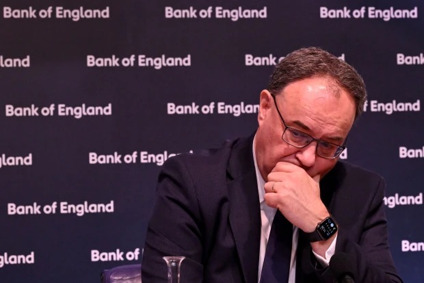 High Quality Bank of England Andrew Bailey Blank Meme Template