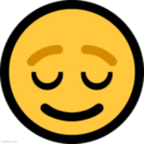 Relieved Emoji | image tagged in relieved emoji | made w/ Imgflip meme maker